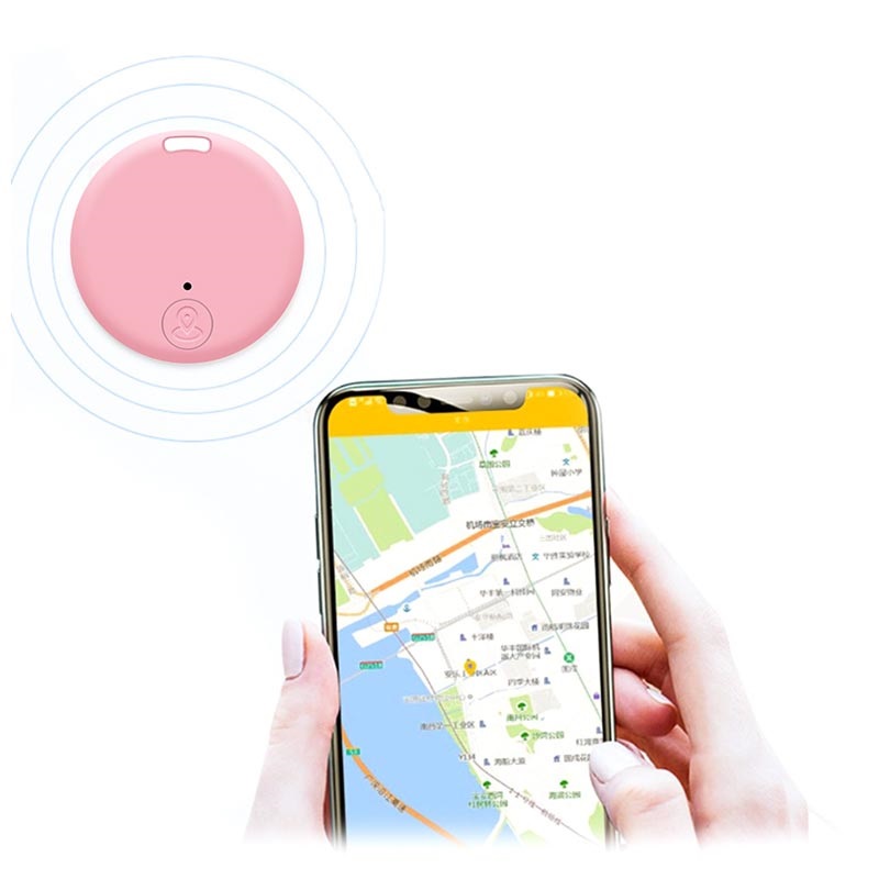 AYBBWLB Rastreador de posicionamiento GPS Inteligente SOS Anti-pérdida en Forma de corazón Colgante GPS Localizador en Tiempo Real Rastreador para niños Mujeres 