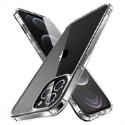 Carcasa Híbrida Anti-Choque para iPhone 12 Pro Max - Transparente