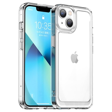 Carcasa Híbrida Anti-Choque para iPhone 14 Plus - Transparente