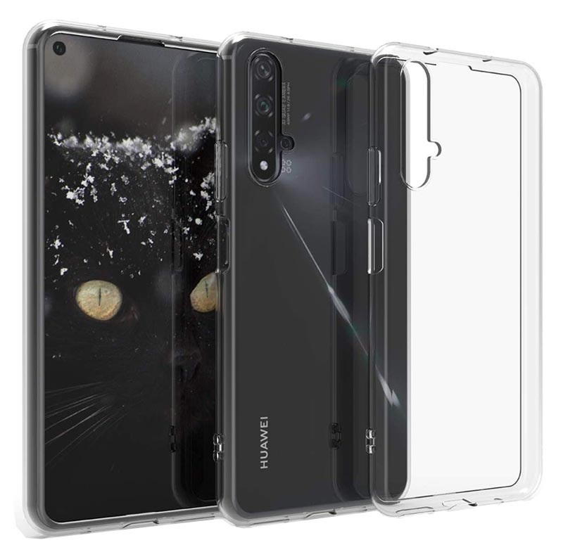 Cool Funda Silicona Transparente para Huawei Nova 5T/Honor 20