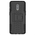 Carcasa Antideslizante Híbrida para OnePlus 6T - Negro