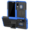 Carcasa Antideslizante Híbrida para Samsung Galaxy A20e - Azul / Negro