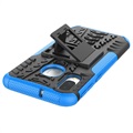 Carcasa Antideslizante Híbrida para Samsung Galaxy A40 - Azul / Negro