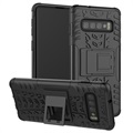 Carcasa Antideslizante Híbrida para Samsung Galaxy S10+ - Negro