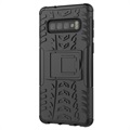 Carcasa Antideslizante Híbrida para Samsung Galaxy S10+ - Negro