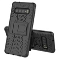 Carcasa Antideslizante Híbrida para Samsung Galaxy S10+ - Negro