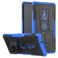 Carcasa Antideslizante Híbrida para Sony Xperia XZ3 - Azul / Negro