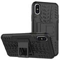 Carcasa Antideslizante Híbrida para iPhone X / iPhone XS - Negro