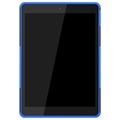 iPad 10.2 Anti-Slip Hybrid Case with Kickstand - Blue / Black