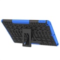 iPad 10.2 Anti-Slip Hybrid Case with Kickstand - Blue / Black