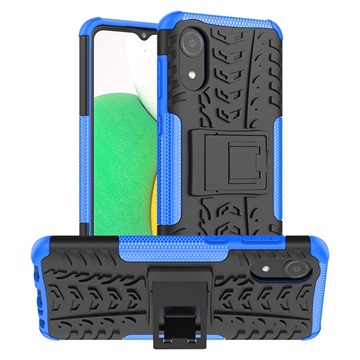 Carcasa Antideslizante Híbrida para Samsung Galaxy A40 - Azul / Negro