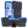 Carcasa Antideslizante Híbrida para Motorola Moto E22/E22i - Azul / Negro