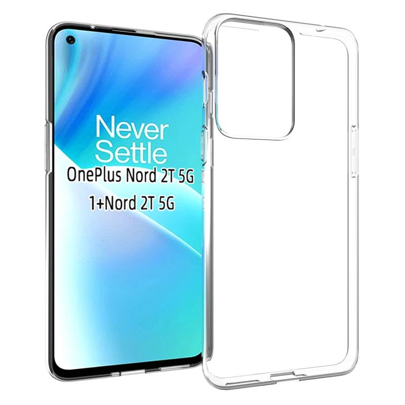 Funda Antideslizante de TPU para OnePlus Nord 2T - Transparente