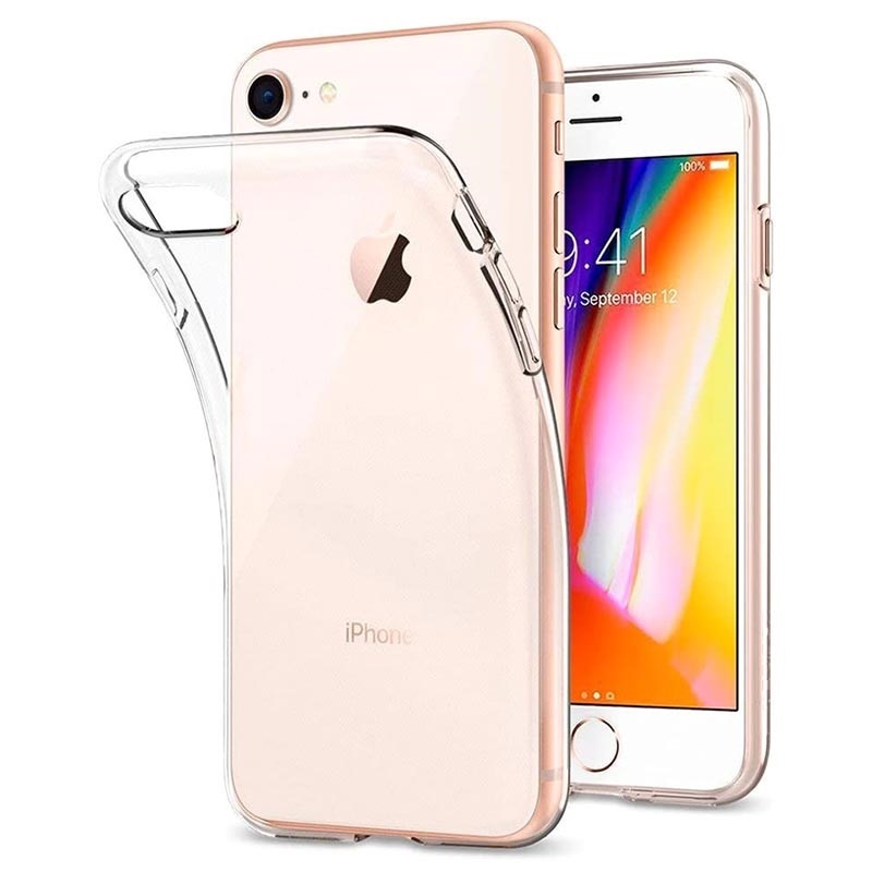 Funda Silicona transparente para iPhone SE 2022 - La Casa de las