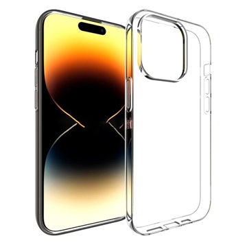 Funda Antideslizante de TPU para iPhone 15 Pro - Claro