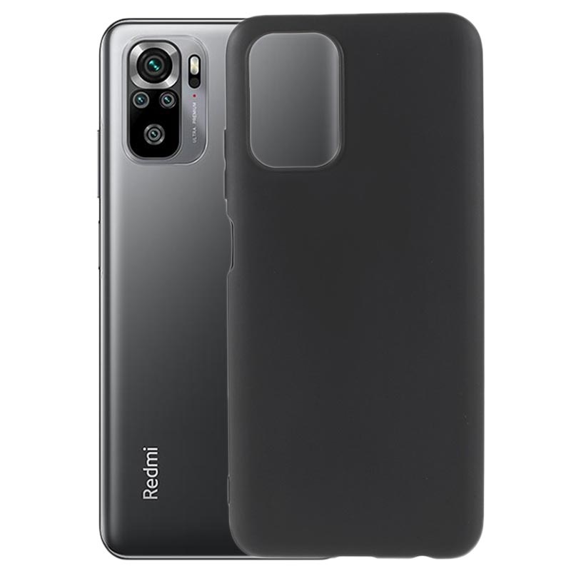 Funda COOL Silicona para Xiaomi Redmi Note 10 / Note 10s (Negro)