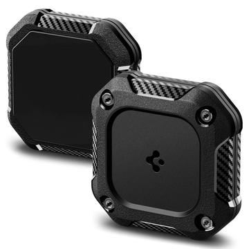 Apple AirTag 1/2 Funda Spigen Tough Armor - Negro