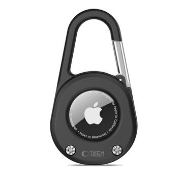 Llavero con mosquetón Apple AirTag 1/2 Tech-Protect - Negro