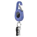 Funda Apple AirTag Clip-And-Go con mosquetón - Azul