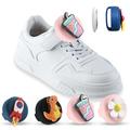 Apple AirTag 1/2 Tech-Protect Liso para Zapatillas de Niños - 4 Pcs. - Colores Vivos
