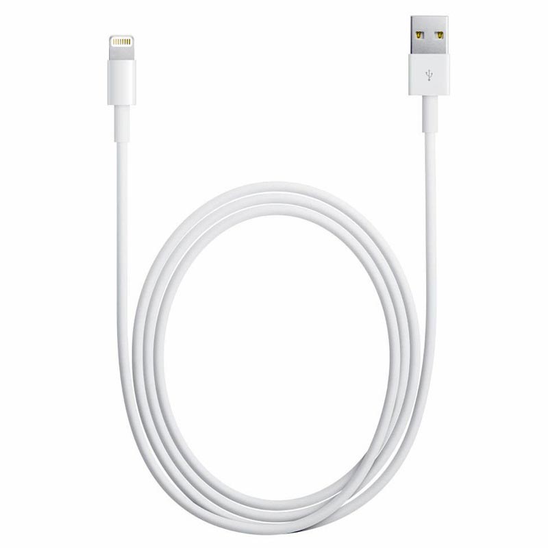 Cable Apple Lightning a USB-A 1m - Blanco