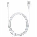 Cable Apple Lightning USB MQUE2ZM/A para iPhone 6S/X/XR/XS max, iPad Pro - Blanco - 1m
