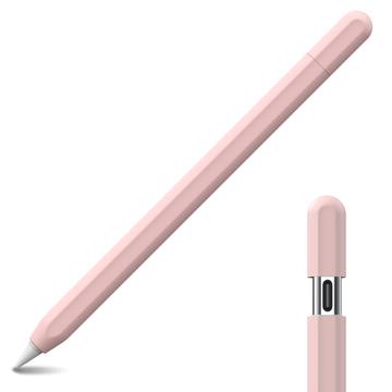 Funda de silicona Ahastyle PT65-3 para Apple Pencil (USB-C) - Rosa