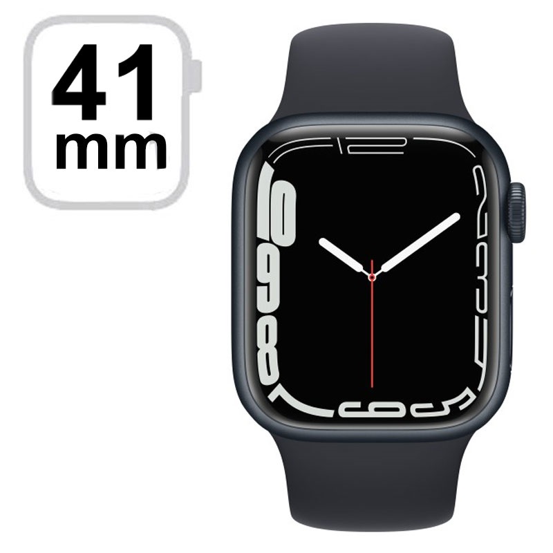 Apple Watch 7 LTE MKHQ3FD/A - Aluminum, Midnight Sport Band, 41mm Apple Watch 7 LTE MKHQ3FD/A - Aluminum, Midnight Sport Band, 41mm