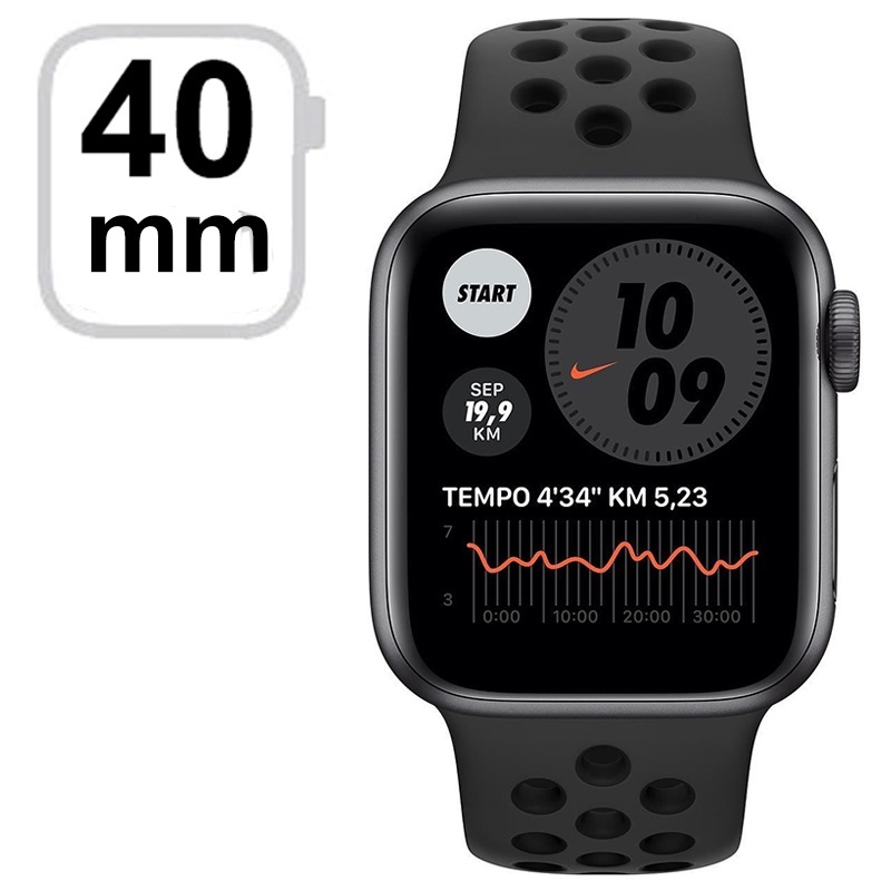 Jane Austen ruptura implicar Apple Watch Nike Series 6 LTE M07E3FD/A - 40mm - Gris Espacial