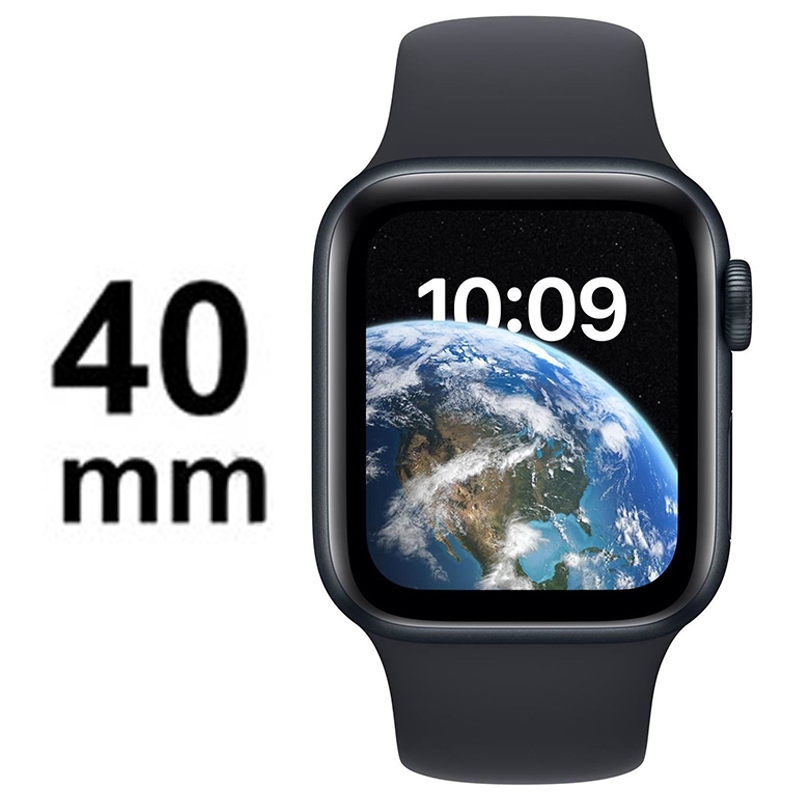 Apple Watch SE (2022) LTE MNPL3FD/A Correa deportiva Midnight, 40mm
