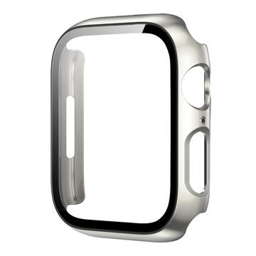 Carcasa de Plástico con Protector de Pantalla para Apple Watch Series 1/2/3 - 42mm - Plateado