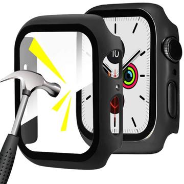 Carcasa de Plástico con Protector de Pantalla para Apple Watch Series 1/2/3 - 42mm - Negro