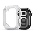 Funda a prueba de caídas Apple Watch Series 10 Dux Ducis Damo - 42mm - Blanco translúcido