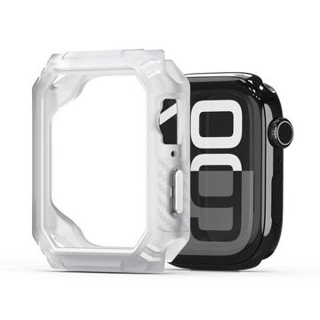 Funda a prueba de caídas Apple Watch Series 10 Dux Ducis Damo - 42mm - Blanco translúcido
