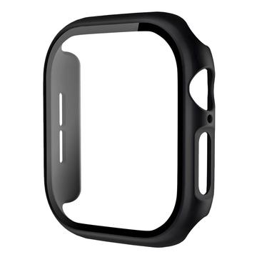 Carcasa de Plástico con Protector de Pantalla para Apple Watch Series 10 - 46mm - Negro