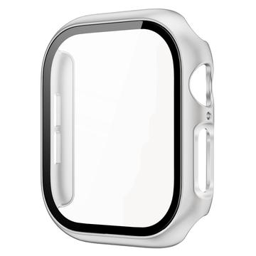 Carcasa de Plástico con Protector de Pantalla para Apple Watch Series 10 - 42mm - Plateado