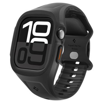 Apple Watch Series 10 Spigen Liquid Air Pro Funda con Correa - 46mm - Negro Mate