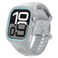 Apple Watch Series 10 Spigen Liquid Air Pro Funda con Correa - 46mm - Gris