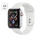 Apple Watch Series 4 LTE MTX02FD/A - Acero Inoxidable, Correa Deportiva, 44mm, 16GB - Plateado
