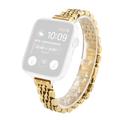 Apple Watch Series 10/9/8/SE (2022)/7/SE/6/5/4/3/2/1 Correa elegante de acero inoxidable - 42mm/41mm/40mm/38mm - Oro