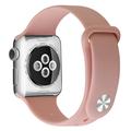 Correa de silicona suave Apple Watch Series SE (2023)/10/9/8/SE (2022)/7/SE/6/5/4/3/2/1 - 42mm/41mm/40mm/38mm - Rosa
