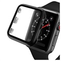 Protector de Pantalla de Cristal Templado para Apple Watch Series 5/4 - 44mm - Negro