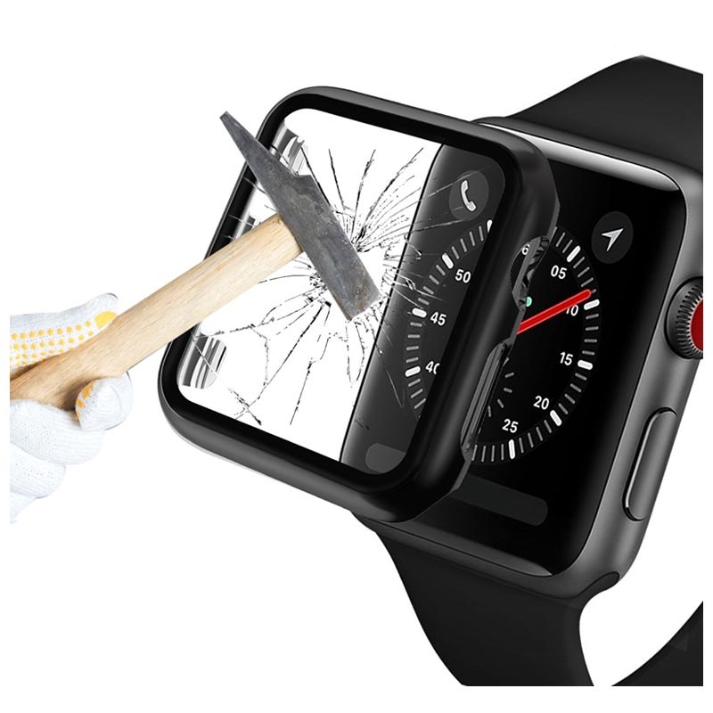 Mensajero terminado hambruna Protección Integral de Apple Watch Series SE (2022)/SE/6/5/4 - 44mm - Negro