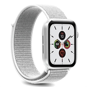Correa deportiva Apple Watch Series Ultra 2/ULTRA/9/8/SE (2022)/7/SE/6/5/4/3/2/1 Puro - 49mm/45mm/44mm/42mm - Blanca