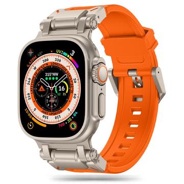 Correa Apple Watch Series Ultra 2/Ultra/10/9/8/SE (2022)/7/SE/6/5/4/3/2/1 Tech-Protect Delta Pro - 49mm/46mm/45mm/44mm/42mm - Negro / Titanio