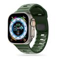 Correa de silicona Tech-Protect IconBand Line para Apple Watch Series Ultra 2/Ultra/10/9/8/SE (2022)/7/SE/6/5/4/3/2/1 - 49mm/46mm/45mm/44mm/42mm - Verde militar