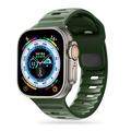 Correa de silicona Tech-Protect IconBand Line para Apple Watch Series Ultra 2/Ultra/9/8/SE (2022)/7/SE/6/5/4/3/2/1 - 49mm/45mm/44mm/42mm - Verde militar