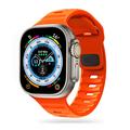 Correa de silicona Tech-Protect IconBand Line para Apple Watch Series Ultra 2/Ultra/9/8/SE (2022)/7/SE/6/5/4/3/2/1 - 49mm/45mm/44mm/42mm - Naranja