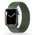 Correa Tech-Protect Nylon Pro - 49mm/46mm/45mm/44mm/42mm - Apple Watch Series Ultra 2/Ultra/10/9/8/SE (2022)/7/SE/6/5/4/3/2/1 - Verde militar