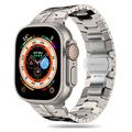 Correa de línea Tech-Protect de acero inoxidable para Apple Watch Series Ultra 2/Ultra/10/9/8/SE (2022)/7/SE/6/5/4/3/2/1 - 49mm/46mm/45mm/44mm/42mm - Titanio